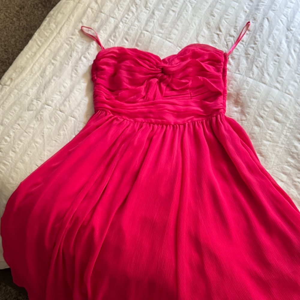 H&M Pink Midi Dress